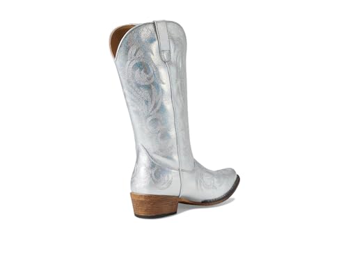Image of ROPER Womens Riley Embroidered Snip Toe Casual Boots Mid Calf Low Heel 1-2 inch
