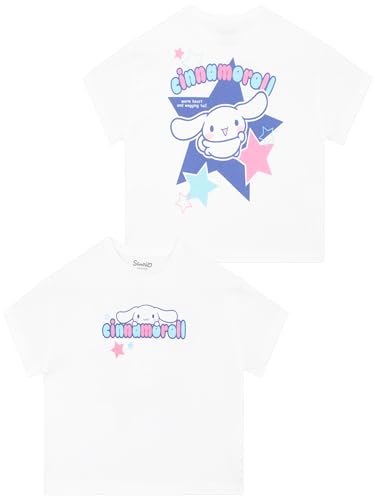 Hello Kitty Tshirt Cinnamoroll Boxy Girls T Shirt Short Sleeve Summer Girls Top 8
