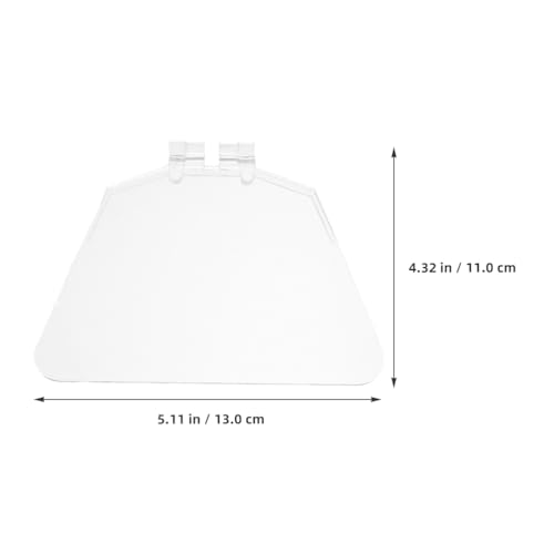 Accessoires pour meuleuse de type banc écran protection plastique touret lot de 4 - 3