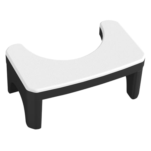 Homoyoyo Baño Wc Antideslizante de Resistente y Estable Reposapiés Compacto para Adultos y Adecuado para y Posición el Inodoro