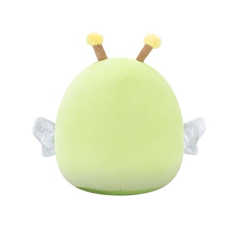Image of Squishmallows Original 14in Sybil The Green Bee with Flower Crown - Official Jazwares Plush (Large)