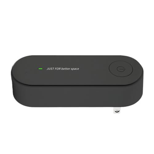 Purificador de aire iónico enchufable - Adaptador de enchufe silencioso | CA portátil 90-220 V 50-60 Hz | Eliminación de olores de partículas en suspensión | Ideal Dormitorio Salón Cocina Baño Oficina