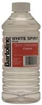 4 X Bartoline White Spirit 750 ml