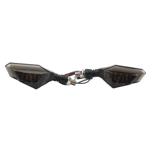 Feux arrière LED moto universels étanches avec éclairage de jour 12V