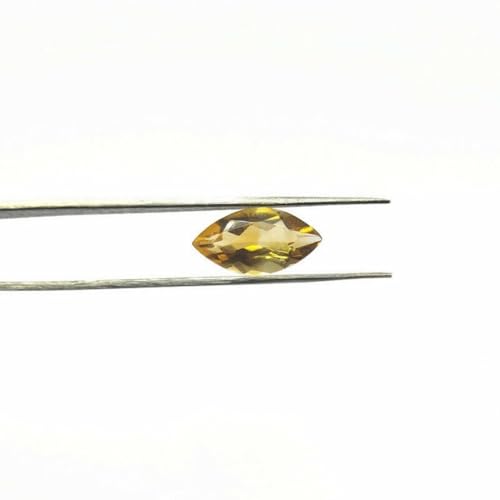 Pierre de naissance de novembre jaune marquise 4x2mm pour cadeau - 3