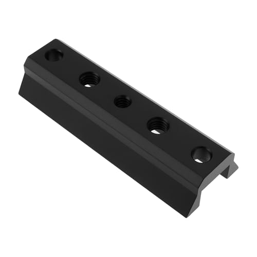 SG Store - SG Store Plaque à Queue d'aronde pour Télescope 90 Mm Base de Guidage pour Viseur avec Trous M8 1/4 de Trou Trous Traversants de 7 Mm pour Télescope