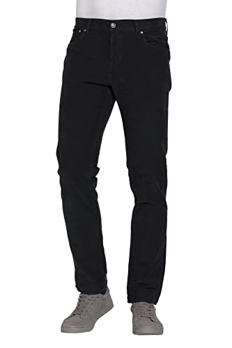 Vestibilità normale, chiusura con zip, gamba regolare, vita regular