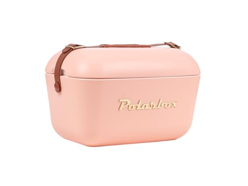 Polarbox 20 Liters Classic Cooler Box Coral |Ice Box for Beach Picnic & Party | Convertible Lid | Lunch Box | thermal cooler box | Ice Cooler Box