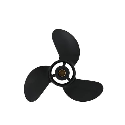 Hélice hors-bord anti vibration pour moteur 4 5 6 CV arbre 12 cannelures bateau
