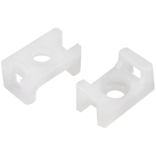 Image of ROWORKX Cable Saddle Clips with 3.8mm Hole, 36Pcs Saddle Type Wire Holders