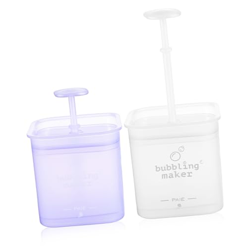 VALICLUD 2 Piezas taza de espuma espuma de lavado de cara fabricante de espuma facial limpieza limpiador fabricante de burbujas faciales fabricante de burbujas de baño el plastico