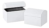 Ca. B 15 x H 12 x T 12 cm, ca. B 13 x H 10,5 x T 10,5 cm