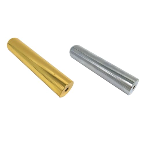 Milisten 2pcs Guitar Slide Bar Guitar Slides for Acoustic Guitar Slide Stick Steel Guitar Finger Keep Music Finger Slide Multifunctional Slide Sliders Guitar Solid Slider Guitar Bar Metal