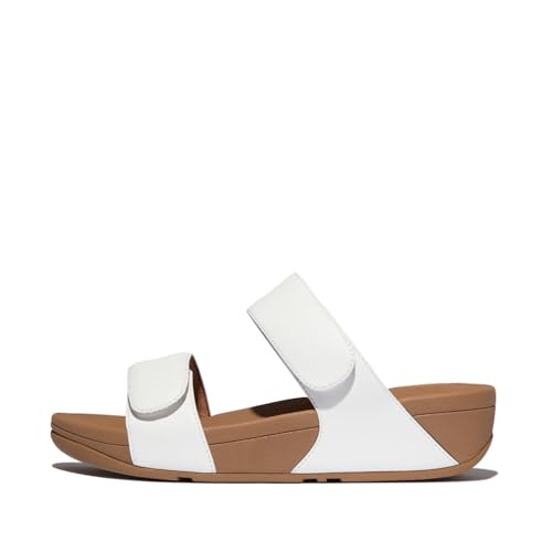Image of FitFlop Women's Lulu Adjustable Leather Slides