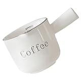 MAGICLULU Ceramic Creamer Pitcher De Cerámica Con Para Leche y Café Jarra De Salsa Elegante Para Cocina y Diseño y De Limpiar