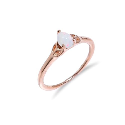 Bague opale éthiopienne naturelle argent 925 fiançailles R020