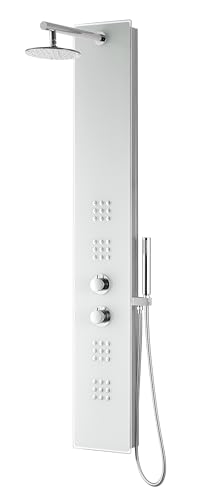ANZZI Shower Panel 64", Veld Series, Body Massage 2-Jetted Shower