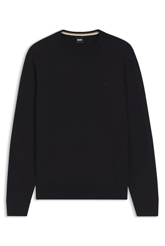 Pull en coton BOSS Hommes Upacas-L chic avec logo brodé pour homme élégant