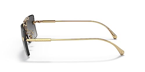 Image of Versace Woman Sunglasses Gold Frame, Grey Gradient Lenses, 60MM