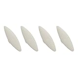 Bumper Kit of Toilet Seat, Replacement Repair Part K-1133070 Toilet Seat Bumpers Service Compatible with Kohler Toilet k-4636 k-4713, Pack of 4, White