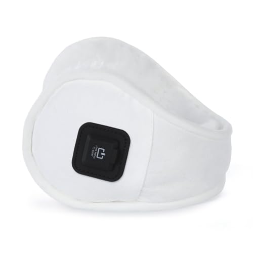 [GNEGNI] 【防寒 耳あて】 電熱イヤーマフ USB充電式 バッテリー内蔵 3段階温度調節 最長10時間使用可能 蓄熱効果アップ 耳痛くない コンパクト設計 裏起毛 男性 女性 バイク 通勤 スキー 冷凍庫作業 冬ギフトに最適