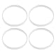 nutrition mixer ersatzteile,Ment Parts, Nutri Ninja Pro-Dichtung, Ninja-Ersatzdichtung, Ninja-Dichtung, Bl450C Ninja-Gummiringe, 10 Cm, Weiße Gummidichtung, O-Ring-Dichtung für