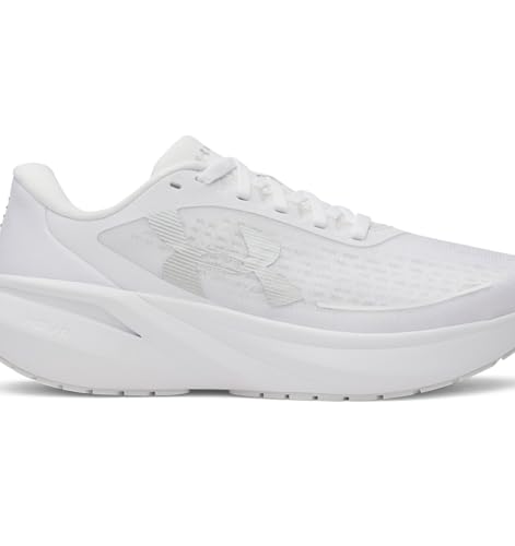 Below Armour Velociti Tempo Damen-Laufschuhe, Weiß/Weiß/Weiß, 5.5 thumbnail