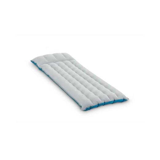 Intex 67997E Camping Sleeping Air Mattress 26.5" x 72.5": Durable Outdoor Use – 2-PLY Laminate – Velvety Surface – Unique Construction – 300lb Weight Capacity