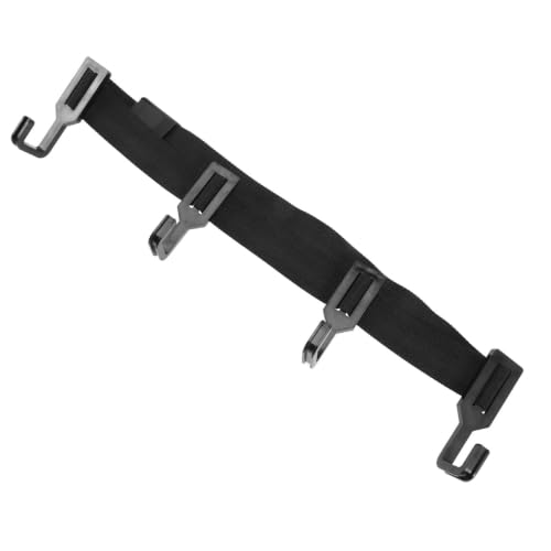 Gancho negro para correas de árbol de metal para accesorios de montañismo al aire libre