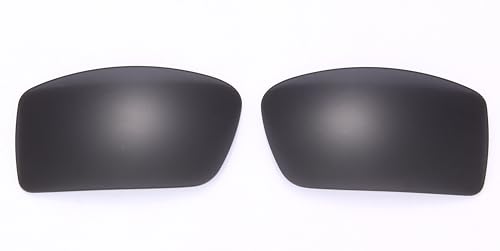 NicelyFit Polarized Replacement Lenses for Oakley Gascan Sunglasses (Stealth Black)