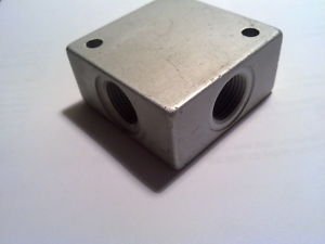 1/2" Bsp Female 4 Hole Equal Manifold Bush Pneumatic