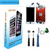 iphone 6s plus screen replacement,For iPhone 6S plus 5.5 inch LCD Replacement screen with 3D Touch Screen Digitizer Fram Assembly Full Set + free Tools (white)