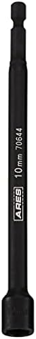 ARES 70644-10mm Magnetic Impact Nut Driver - Impact Grade Nut Setter with Industrial Strength Magnet