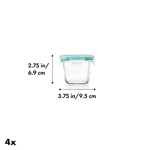 OXO 11230300 4 Piece Glass Set, Clear
