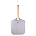 DERTEIO Nouvelle Pelle à Pizza en Aluminium à Pelle à Pizza avec Manche Long Accessoires de Cuisson de pâtisserie d'usine de pagaie à Pizza personnalisée (Taille: Type B) (Type A)
