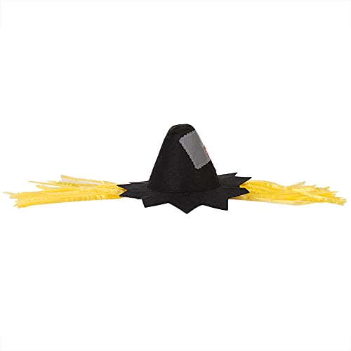 Disfraz Sombrero Espantapájaros Halloween para Perro miniatura 6