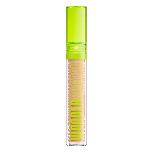 NYX PROFESSIONAL MAKEUP Wonder Snatch Concealer Brightening Lifting & Snatching Full Coverage Makeup Concealer with 24HR Wear Vegan & Cruelty Free - Light Ivory