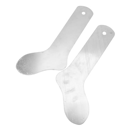 DOITOOL 2pcs Sock Shaping Boards Aluminum Sock Display Holders Inserting Liners for Retail Display Fixing Jigs Home Organizers