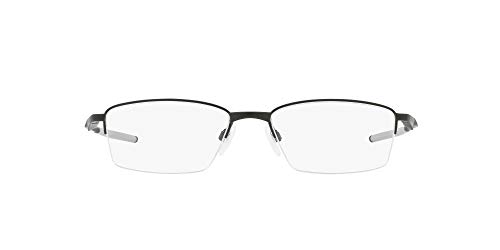 Oakley Men s OX5119 Limit Switch 0.5 Rectangular Prescription Eyeglass Frames, Satin Black Demo Lens, 54 mm