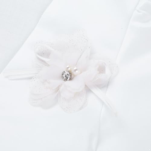 renvena Kids Baby Flower Girls Long Sleeves Flower Bolero Bridesmaid Wedding Birthday Party Pageant Cardigan4