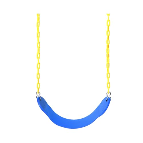Siège de balançoire抗usure avec support et chaîne pour remplacer les cordes - 4