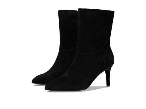 Rockport レディース Chalina ミッドブーツ, ブラックスエード, 25.5 cm