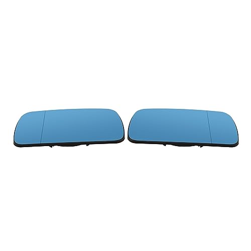 Verre rétroviseur rechange pour BMW E46 E39 miroir bleu angle mort remplacement de glace paire