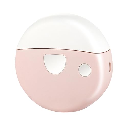 Cortaúñas eléctrico automático, cortador de uñas recargable, recortador de pinzas inalámbrico, luz LED de seguridad, agarre antideslizante compacto para higiene, 2.76 x 2.76 x 1.18 pulgadas