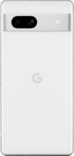 Image of Google Pixel 7a, 128GB, Snow - Unlocked (Renewed)