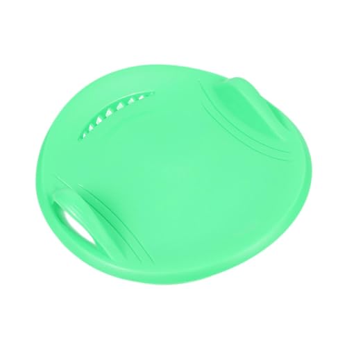 Aymzbd Snow Sled Snow Luge Skiing Board Heavy Duty Toboggan Sledge Downhill for Family Adults Outdoor Sports Boys Girls Holiday, Green S
