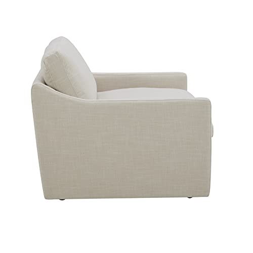 Amazon Brand – Stone & Beam Rustin Contemporary Deep-Seated Living Room Accent Chair, 48"W, Cream #TOP3
