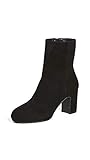 Stuart Weitzman Women's Gianella Booties, Black, 9.5 Medium US