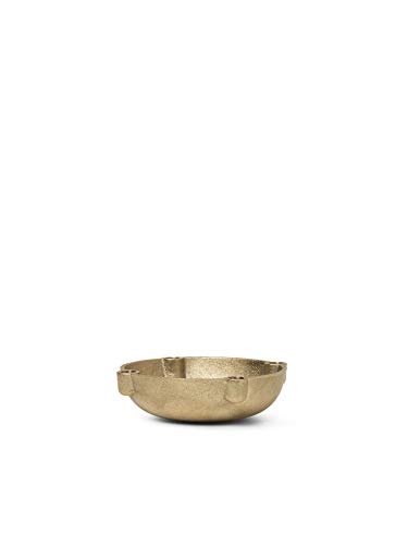 Preisvergleich Produktbild Ferm Living Kerzenhalter, Messing, Gold, 3,7x14,6cm