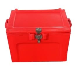 Liefde PUF Insulated Chiller Ice Box | Roto-Moulded Ice Cooler | Standard Size for Travel, BBQ, Picnic, Camping, Hiking, Fishing & Other Outdoor Activities | 50 LTR, Red (B0CSKGVL5S) Amazon Price History, Amazon Price Tracker